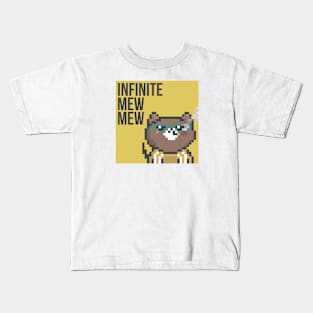 Pixel Cat 012 Kids T-Shirt